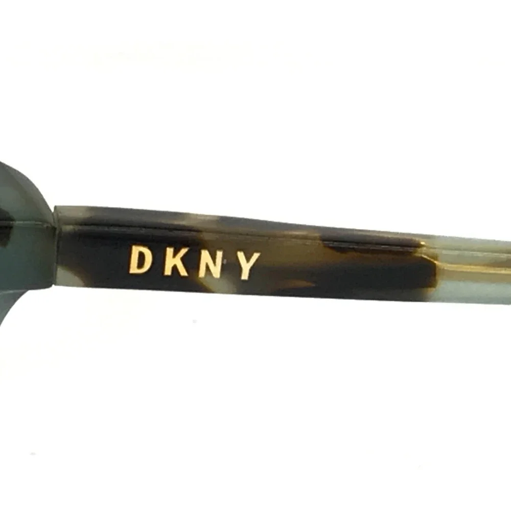 DKNY Eyeglasses Frames DK5013 320 Teal Tortoise Cat Eye Full Rim 52-17-135